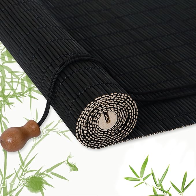 Bamboo Blinds for Interior Windows, Custom Bamboo Shades for Indoor Windows by EVOZEN