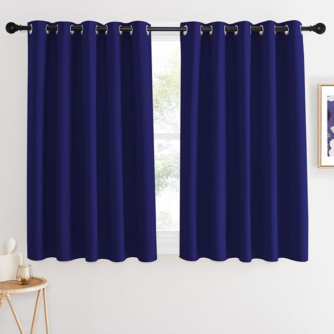 NICETOWN Blackout Curtains 54 Inches Long, Thermal Insulated Room Darkening by NICETOWN