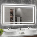55x30 Inch LED Bathroom Mirror by Wedhouc