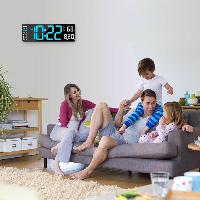 Digital Clock, Digital Wall Clock - Image 7