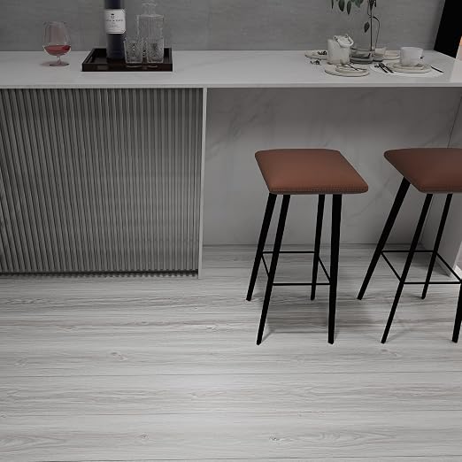 Wood Grain Peel and Stick Floor Tiles – 11.8” Width, Full Roll Length of 118" – - Image 7
