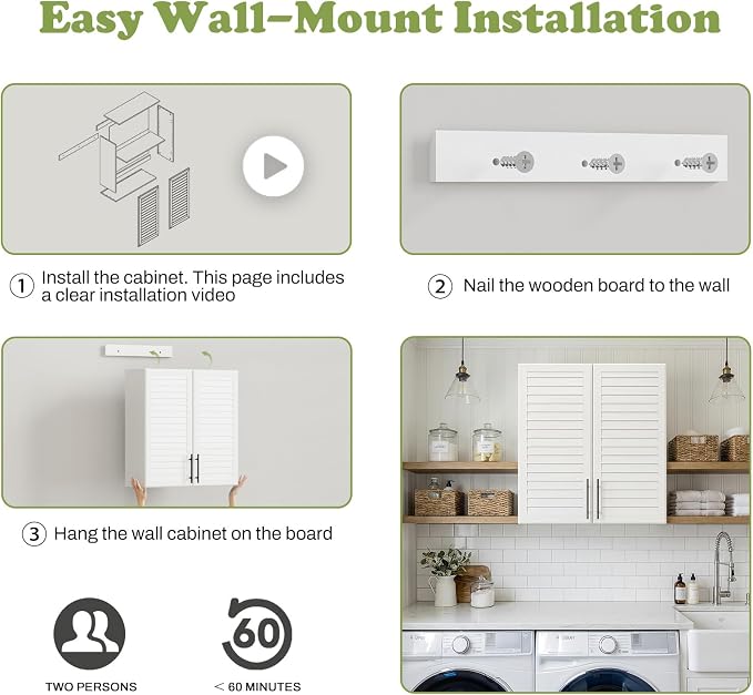 Furnaza Laundry Room Wall Cabinet - Image 7