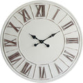 Oversized Farmhouse Wall Clock by PILIHOME