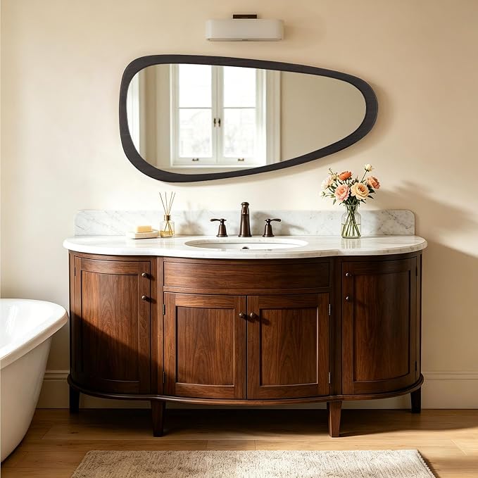 WallBeyond Asymmetrical Irregular Wall Mirror, Decorative - Image 6