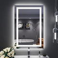 LOAAO 24"X36" LED Bathroom Mirror by LOAAO