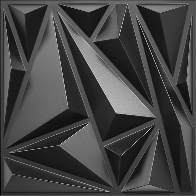 STICKGOO 50 Pack 3D Wall Panels by STICKGOO