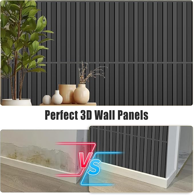 33 Pack 3D PVC Wall Panels 12x12 Inch - Image 4