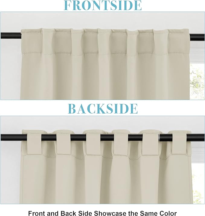 RYB HOME Small Window Curtains - Image 4