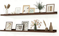 Floating Shelves for Wall Decor, Long Wall Mounted Storage Shelf for Bedroom by Unknown