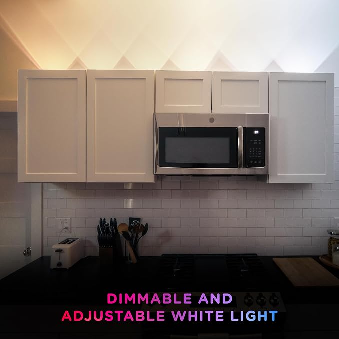 Enbrighten Spectrum Remote Controlled Indoor Accent Wall String Lights - Image 5