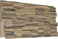 Ekena Millwork 48 5/8"W x 24 3/4"H x 1 1/4"D Cascade Stacked Stone, StoneWall by EkenaMillwork