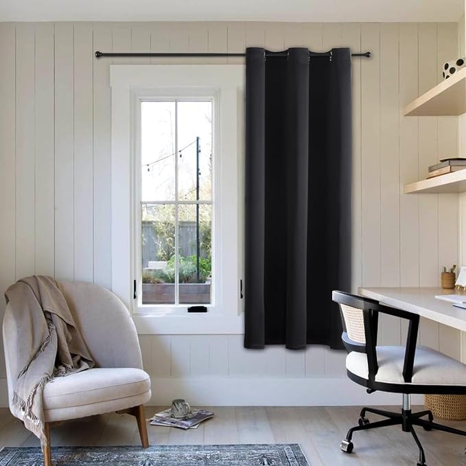 ChrisDowa Blackout Curtains 45 Inches Long by ChrisDowa