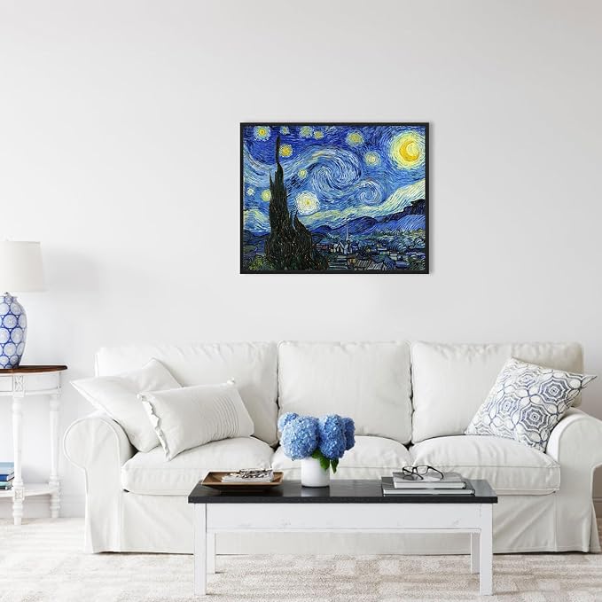 Van Gogh Canvas Wall Art: Starry Night Posters Large Modern Artwork Famous - Image 7