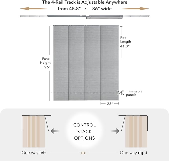 GoDear Design Adjustable Vertical Blinds - Image 7
