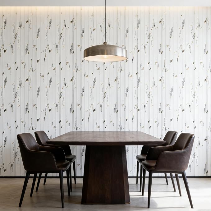 16 Pack Faux Marble Slat Wall Panels - Image 5