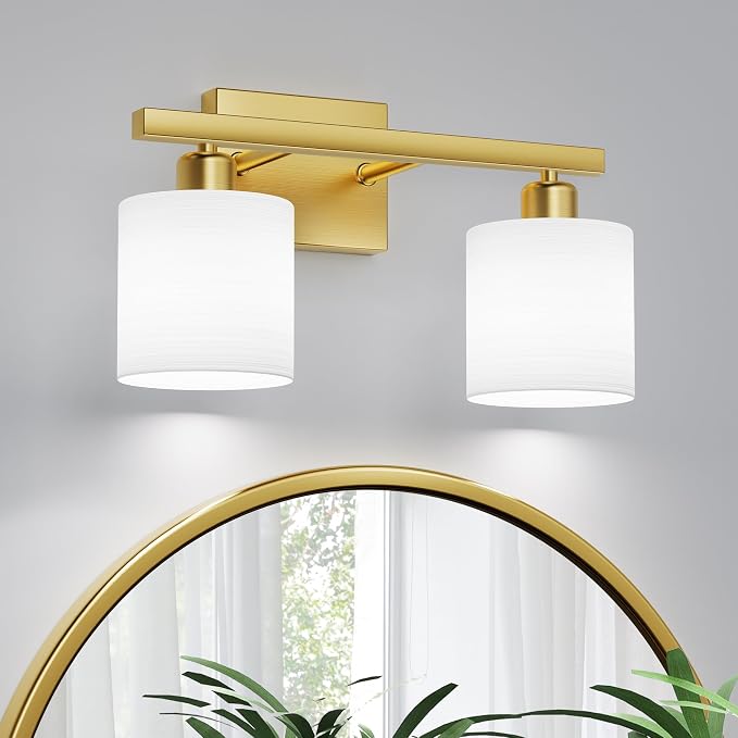 PARTPHONER Bathroom Light Fixtures, Bathroom Lighting Fixtures Over Mirror by PARTPHONER