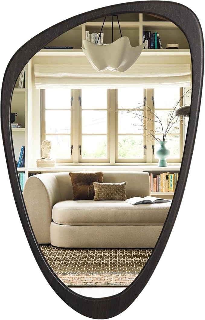 WallBeyond Asymmetrical Mirror, Irregular Wall Mirror, Wall Mirrors Decorative by WallBeyond