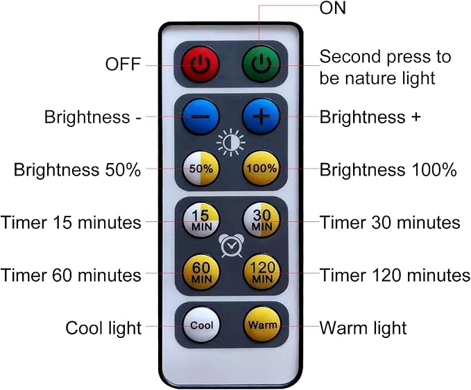 2 PACK Picture Light for Painting Battery - Image 8