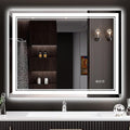 30x36 LED Bathroom Mirror with Lights, Backlit and Front Lit Anti-Fog Lighted by Awandee