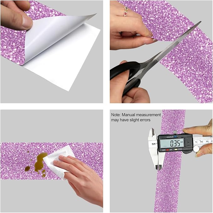 HOMETITUTE Wallpaper Border Peel and Stick Decorative Wall Trim Self Adhesive - Image 6