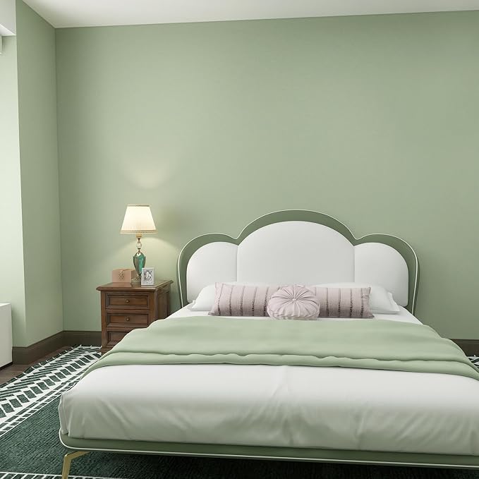 practicalWs Sage Green Wallpaper Stick and Peel Green Contact Paper 17.7'' x - Image 3