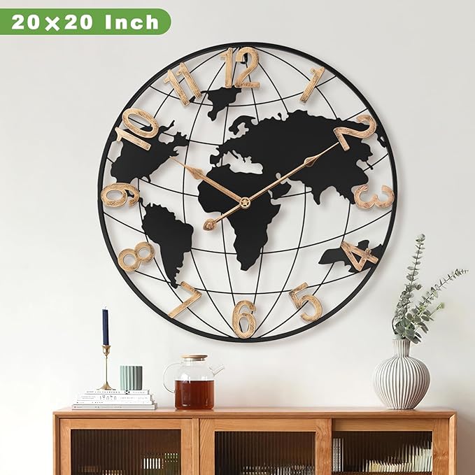 Pytha Sight 20 Inch Large Wall Clock - Image 3