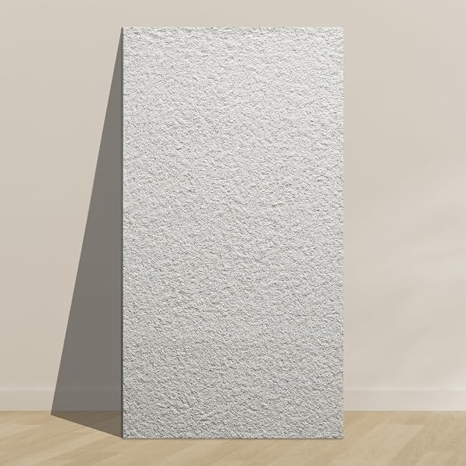 24” x 48” Faux Stone 3D Wall Panels, Clay Manufactured Raised Textured Paneling by TORURAL