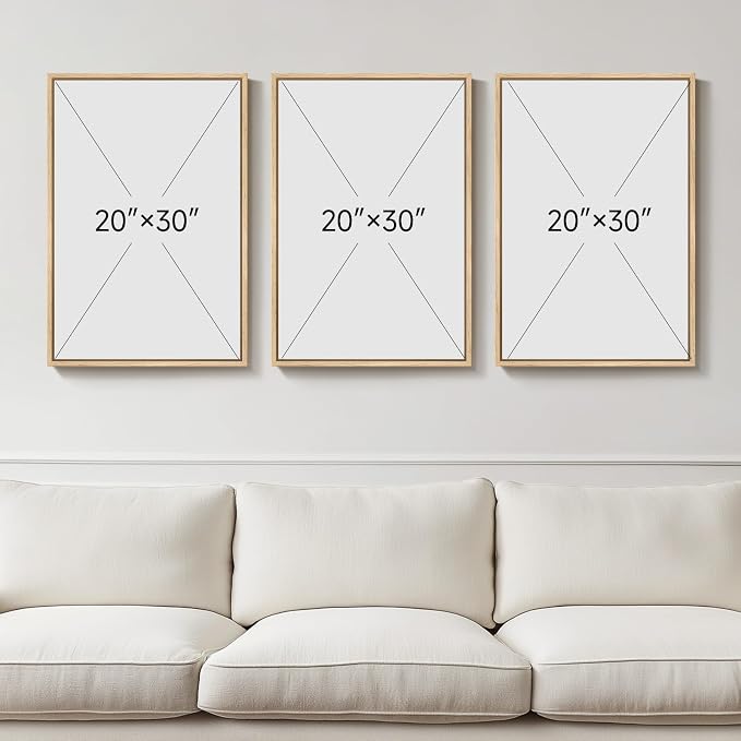Framed Boho Coastal Beach Wall Art - Image 7