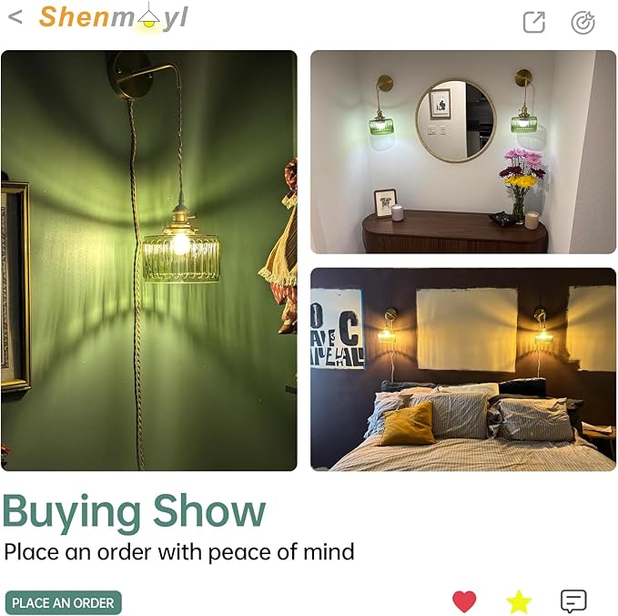 Shenmoyl Vintage Wall Sconce - Image 5