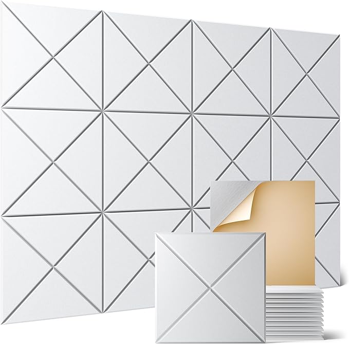 Sonicism 8 Pack X-Lined Acoustic Panels by Sonicism