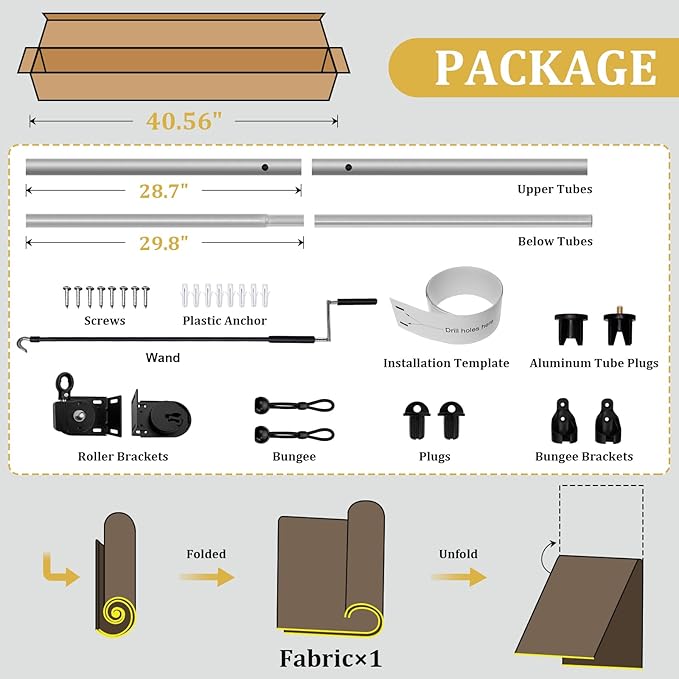 Shade&Beyond Outdoor Roller Shades - Image 2