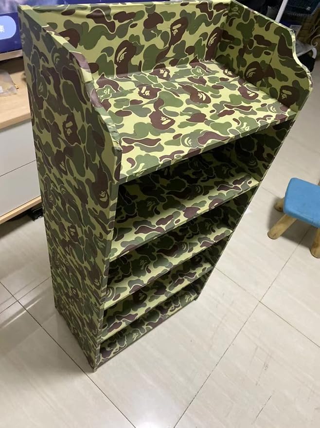 Self-Adhesive Vinyl Green Camouflage Contact Paper Peel and Stick Camouflage - Image 6