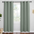 NICETOWN Greyish Green Room Darkening Curtains by NICETOWN