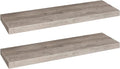 HOOBRO Floating Shelves for Wall, Wall Mounted Shelf Set of 2, 31.5" Hanging by HOOBRO