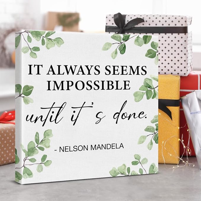 Inspirational Wall Art Motivational Painting Wall Decor - Image 7