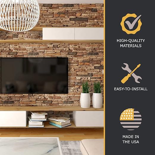 AZ Faux High-Density Polyurethane Faux Stone Wall Covering Panels - Image 5