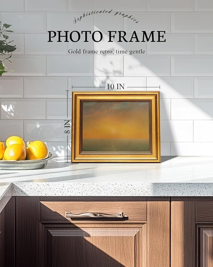 VIYYIEA Vintage Gold Framed Wall Art - Image 3
