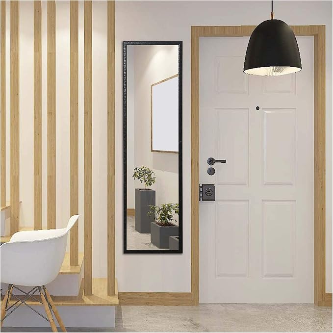 LFT HUIMEI2Y Door Mirror Full Length, Wall-Mounted Mirror Rectangle Tall - Image 8