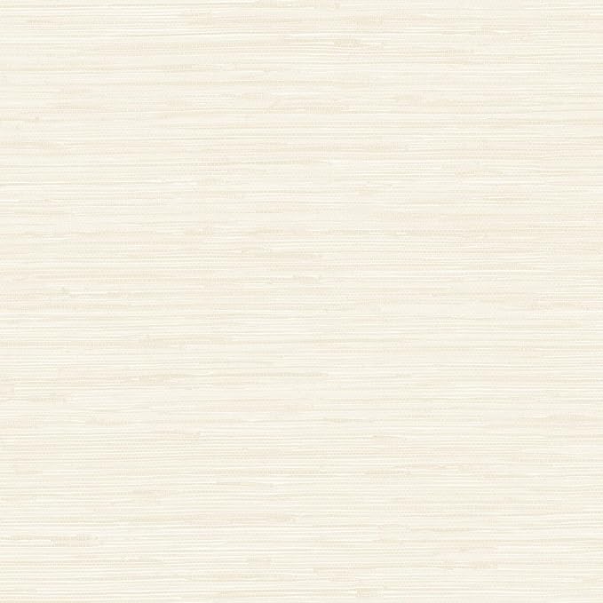 Grasscloth Wallpaper in Beige by Norwall
