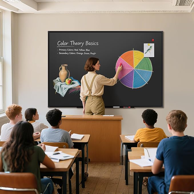 SELEAD Magnetic Chalkboard 72 x 48 Inches - Image 3