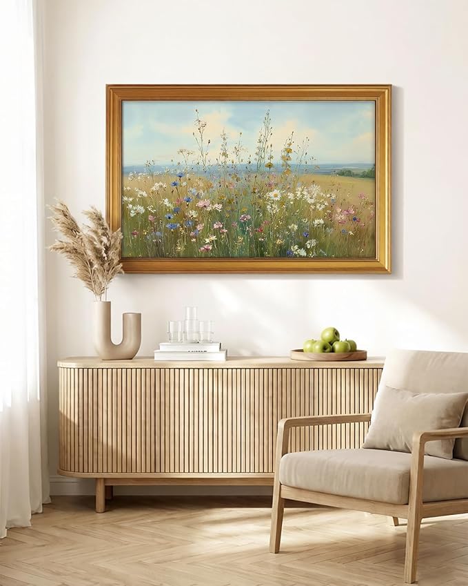 VIYYIEA Vintage Large Framed Wall Art - Image 7