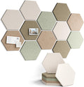 Fluxynara Hexagon Cork Board Alternative by FLUXYNARA