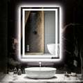 Hivone 24X32 LED Bathroom Mirror by Hivone
