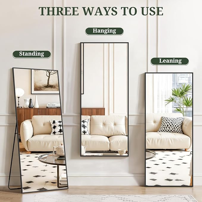 Mirror Full Length 56"x21" Full Body Floor Mirror - Image 6