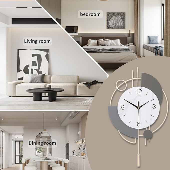Dankeit Decorative Silent Quartz Wall Clock - Image 5