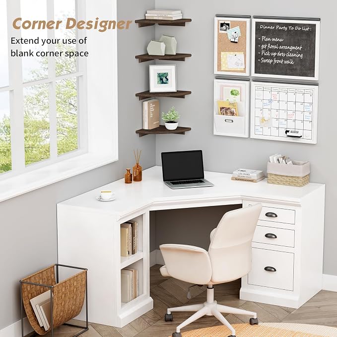 Forbena Floating Corner Shelves - Image 4