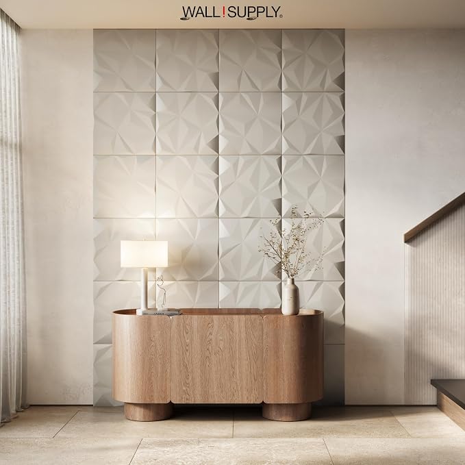 Wall!Supply - 3D Wall Panels – Geo Lite Cashmere Wall Covering - Lightweight - Image 7