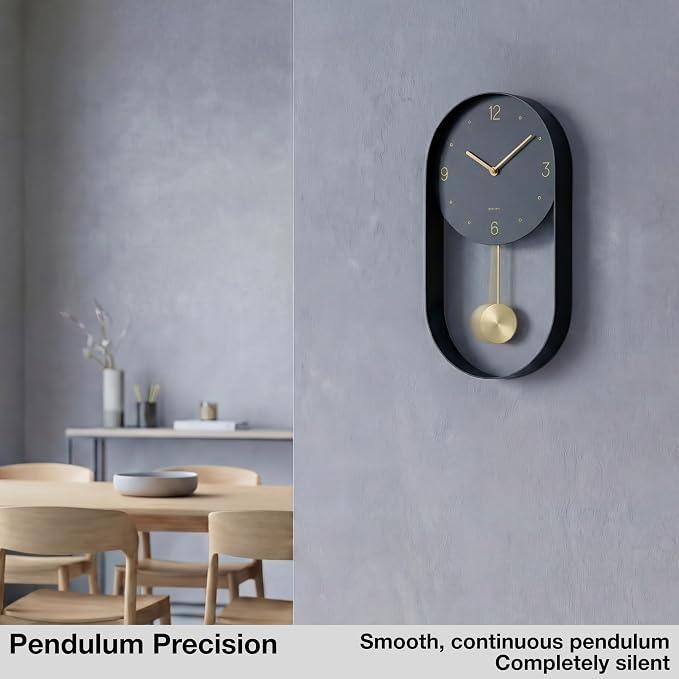 Driini Modern Pendulum Wall Clock - Image 4