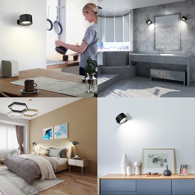 AKSDA LED Reading Lights, Wall Mounted Sconces - Image 6