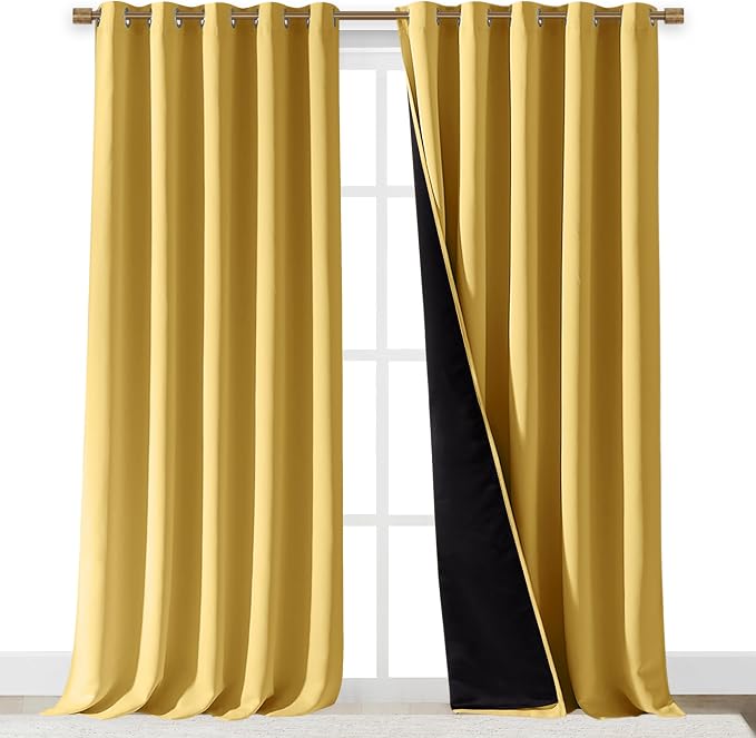 NICETOWN 100% Blackout Blinds, Laundry Room Decor Window Treatment Curtains by NICETOWN